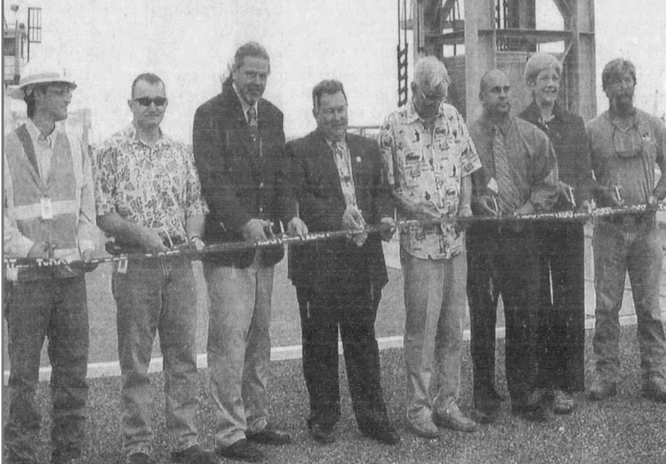 Craig Clark at a ribbon cutting event